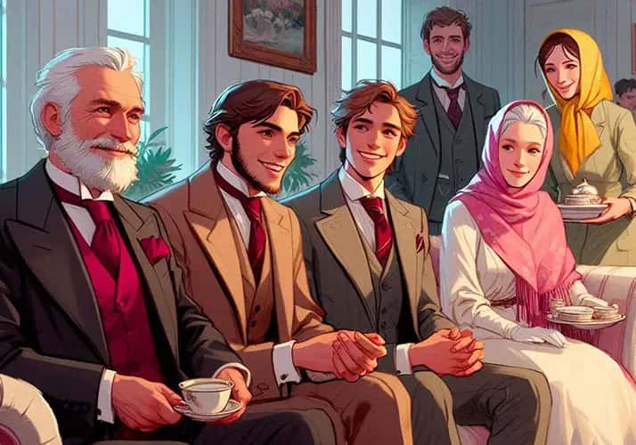 آمادگی برای مراسم خواستگاری